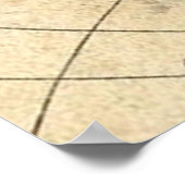  kaart unplugged Wedding Sign (Extra Groot) Poster (Hoek)