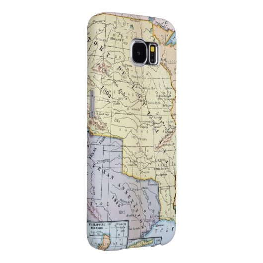 Kaart: US Expansion, 1905 Case-Mate Samsung Galaxy Hoesje (Back/Rechts)