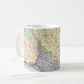 Kaart: US Expansion, 1905 Koffiemok (Voorkant links)