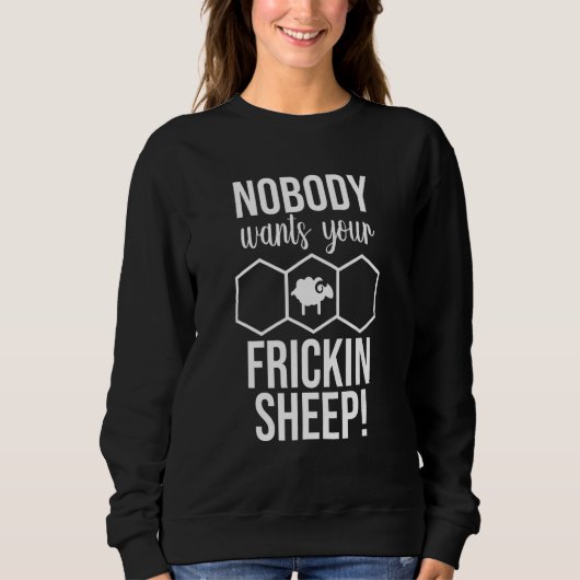 Kaart uw Freakin Sheep Trui (Voorkant)