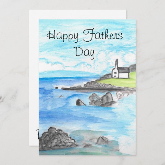 Kaart vaderdag (Voorkant / Achterkant)