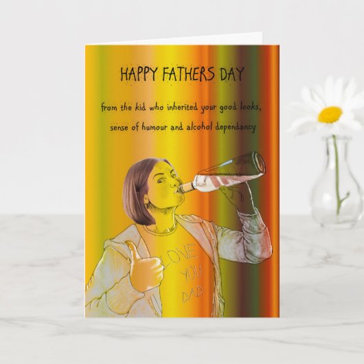 Kaart vaderdag (Kleine Plant)