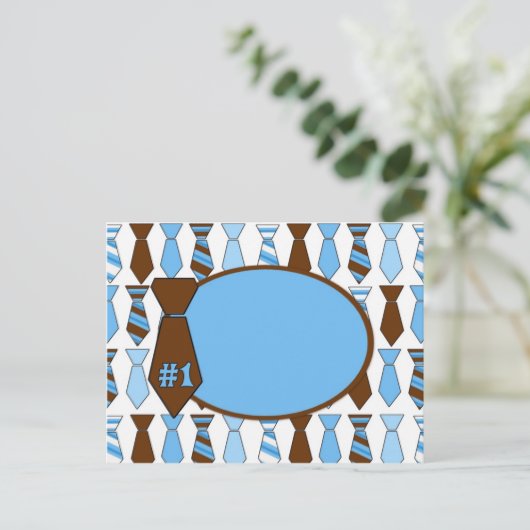 Kaart  Vaderdag (4) (Staand voorkant)