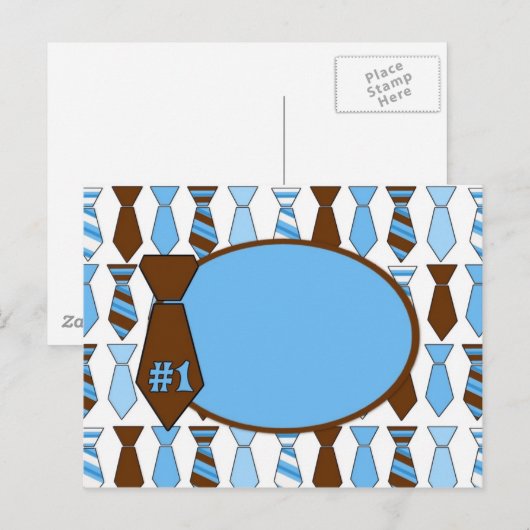 Kaart  Vaderdag (4) (Voorkant / Achterkant)