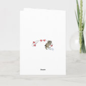 Kaart valentijn muis (Achterkant)