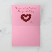 Kaart:Valentijnsdag Feestdagen Kaart (Binnen)