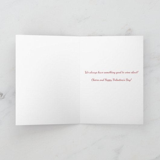 Kaart Valentijnsdag voor je groep (Binnen)