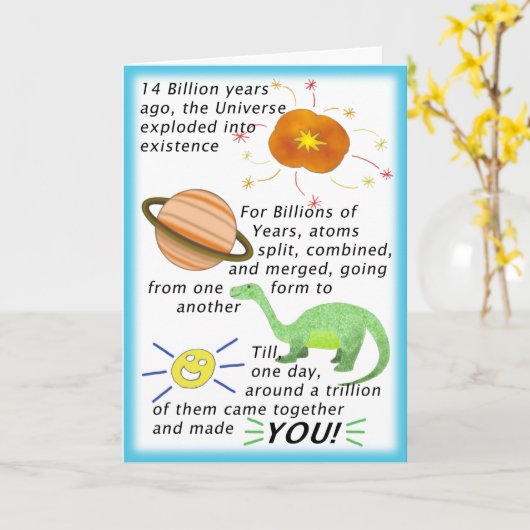 kaart van 14 miljard jaar (Gele Bloem)