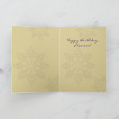 Kaart van 16 Verjaardag van de vintage Jugendstil (Binnen)