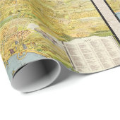  kaart van 1932: Los Angeles opnieuw ingesteld Cadeaupapier (Rol Hoek)