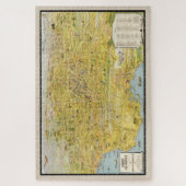 kaart van 1932: Los Angeles opnieuw ingesteld Legpuzzel (Verticaal)