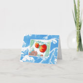 Kaart van 4 x 5,6 inch voor het Persimmon-seizoen (Voorkant)