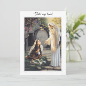 Kaart van aanmoediging en geloof (Staand voorkant)