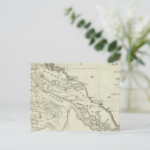 Kaart van Abyssinia (Staand voorkant)