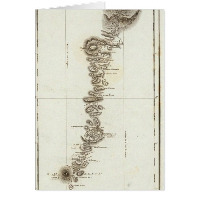 Kaart van Acapulco naar Mexico-stad (Voorkant)