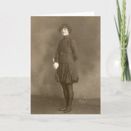 Kaart van Adeline Gehrig Fencing 1924