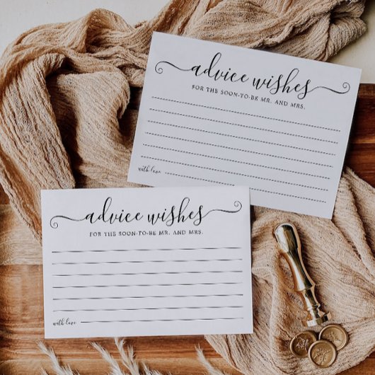 Kaart van advies | Advies voor bruid en bruidegom