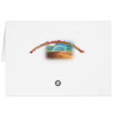 Kaart van afdruk en mousepad, 'binnenste oor' (Achterkant Horizontaal)