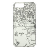 Kaart van Afrika | 1500 Case-Mate iPhone Case (Achterkant)
