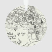 Kaart van Afrika | 1500 Ornament (achterkant)