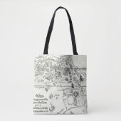 Kaart van Afrika | 1500 Tote Bag (Voorkant)