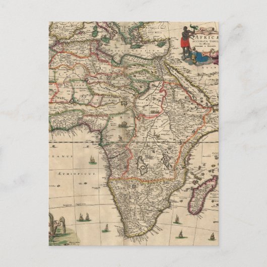  kaart van Afrika (1689) (Voorkant)