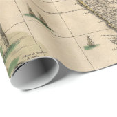  kaart van Afrika (1689) Cadeaupapier (Rol Hoek)