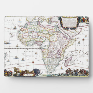 Kaart van Afrika 1696 Fotoplaat