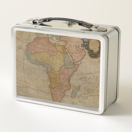 Kaart van Afrika | 1700 (Achterkant)