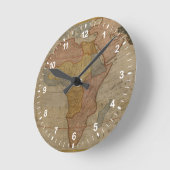 Kaart van Afrika | 1700 Ronde Klok (Hoek)
