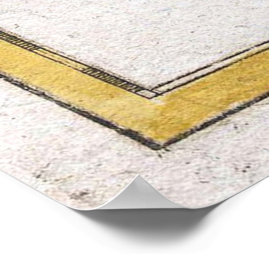  kaart van Afrika (1780) Poster (Hoek)