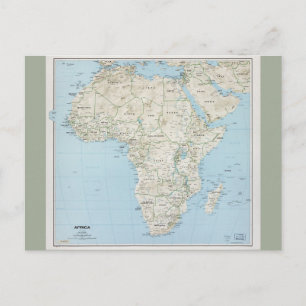 Kaart van Afrika (1977)