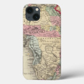 Kaart van Afrika Case-Mate iPhone Case (Achterkant)
