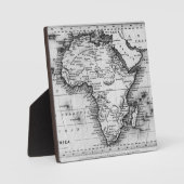 Kaart van Afrika | Door Thomas Stirling gegraveerd Fotoplaat (Voorkant)