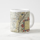 Kaart van Afrika en het Arabisch schiereiland Grote Koffiekop (Voorkant rechts)