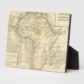  kaart van Afrika Fotoplaat (Zijkant)