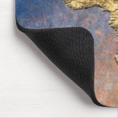 Kaart van Afrika, het donkere continent Muismat (Hoek)