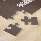 Kaart van Afrika Kaart Tekstkunst Legpuzzel (Zijkant)