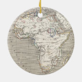  kaart van Afrika Keramisch Ornament (Achterkant)