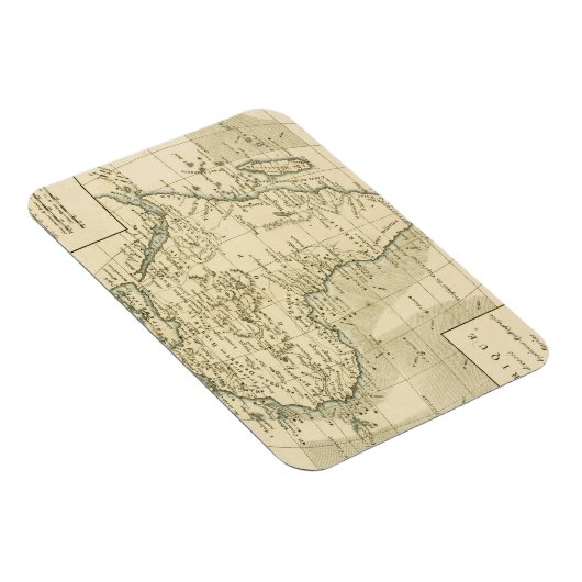  kaart van Afrika Magneet (Rechterzijde)