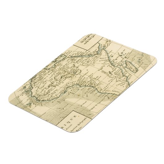  kaart van Afrika Magneet (Linkerzijde)