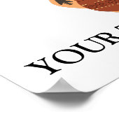 Kaart van Afrika met het erfgoed van de Afrikaanse Poster (Hoek)