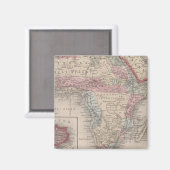 Kaart van Afrika met Sint-Helena Magneet (Voorkant / Achterkant)