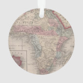 Kaart van Afrika met Sint-Helena Ornament (achterkant)