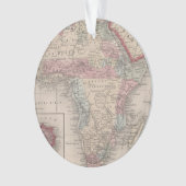 Kaart van Afrika met Sint-Helena Ornament (voorkant)