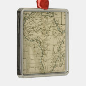  kaart van Afrika Metalen Ornament (Rechts)