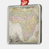 Kaart van Afrika Metalen Ornament (Links)