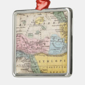 Kaart van Afrika Metalen Ornament (Links)