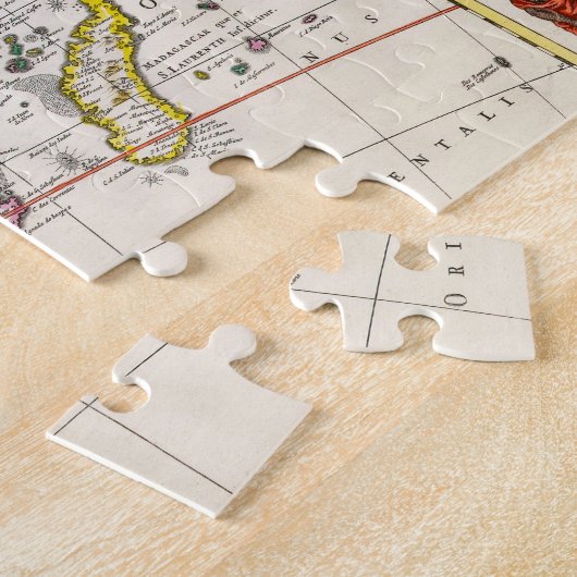 Kaart van Afrika | Nova Africa Legpuzzel (Zijkant)