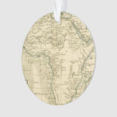  kaart van Afrika Ornament (voorkant)